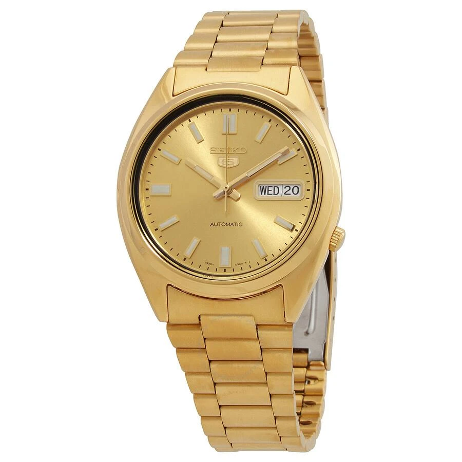 商品Seiko|Series 5 Automatic Gold Dial Men's Watch SNXS80K1,价格¥1178,第1张图片