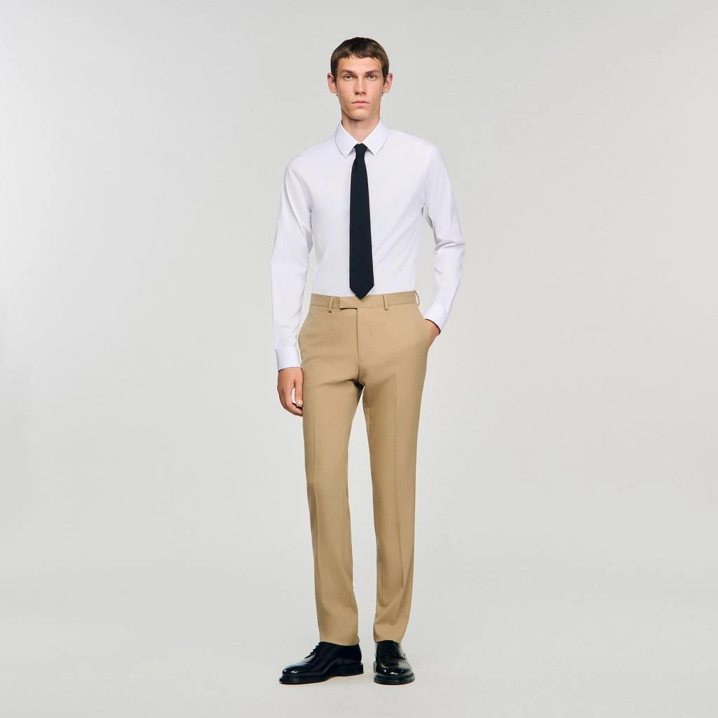 商品Sandro|Wool suit trousers,价格¥2387,第1张图片