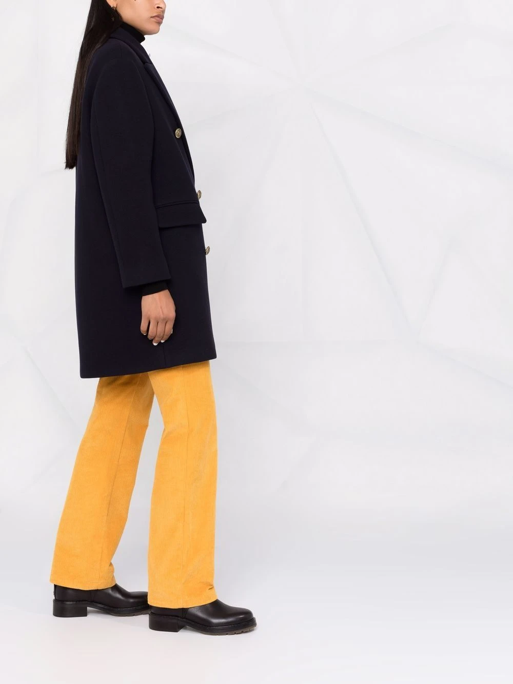 商品【商品预售7天】 P.A.R.O.S.H.|P.A.R.O.S.H. 女士大衣 D430276GLAYE012 蓝色,价格¥2737,第5张图片详细描述