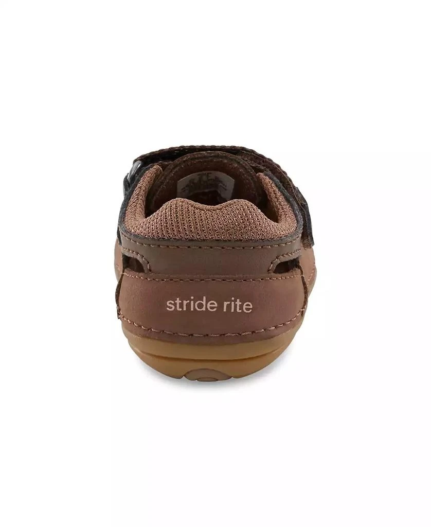 商品Stride Rite|Toddler Boys Soft Motion Adam Leather Sandals,价格¥380,第3张图片详细描述