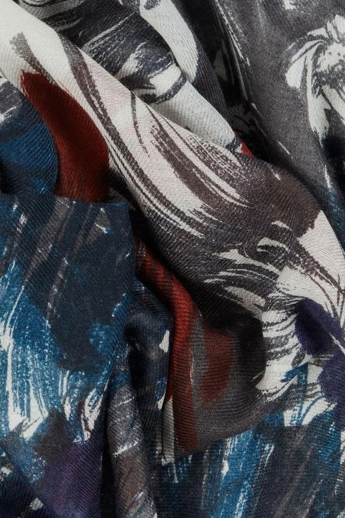 商品Loro Piana|Printed cashmere and wool-blend twill scarf,价格¥2824,第3张图片详细描述