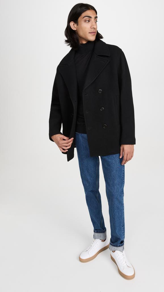 Theory Loft Wool Peacoat商品第5张图片规格展示