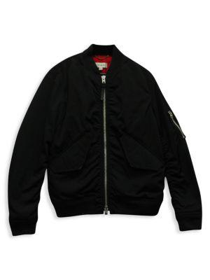 Coach Ma-1 Jacket In Black Nylon商品第1张图片规格展示
