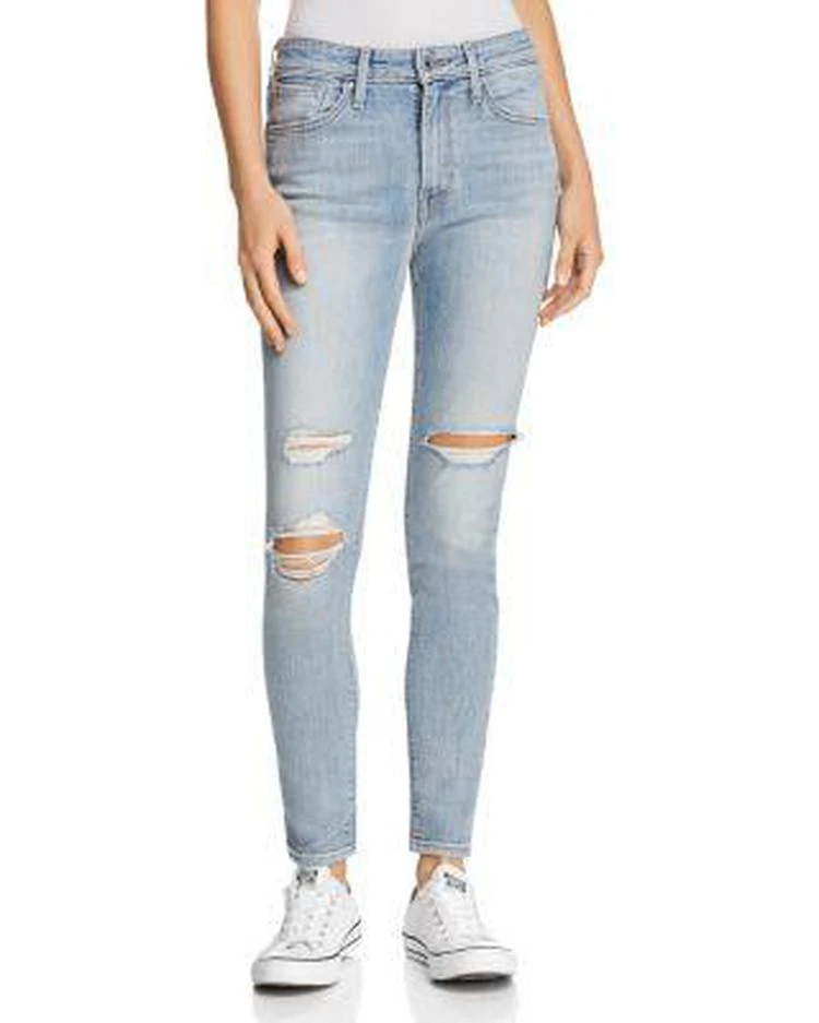 商品Levi's|721 High Rise Skinny Jeans in Worn and Torn,价格¥262,第1张图片