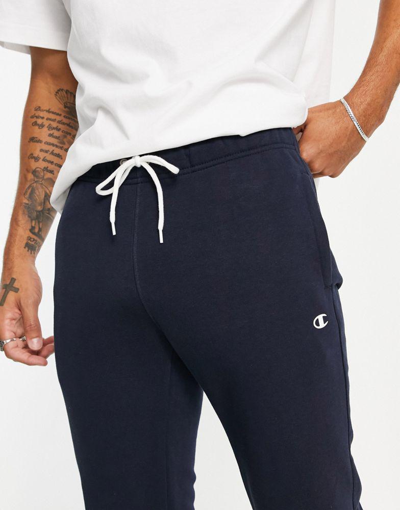 Champion small logo joggers in navy商品第3张图片规格展示