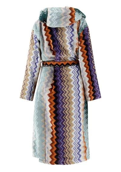 商品Missoni|Missoni Home Giacomo Hooded Bathrobe,价格¥1857,第2张图片详细描述