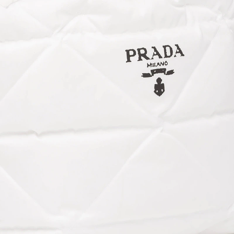 商品Prada|【预售3-7天】普拉达 男士白色尼龙斜挎单肩包2VG082_2DXR_F0009_V_OOO,价格¥15077,第6张图片详细描述