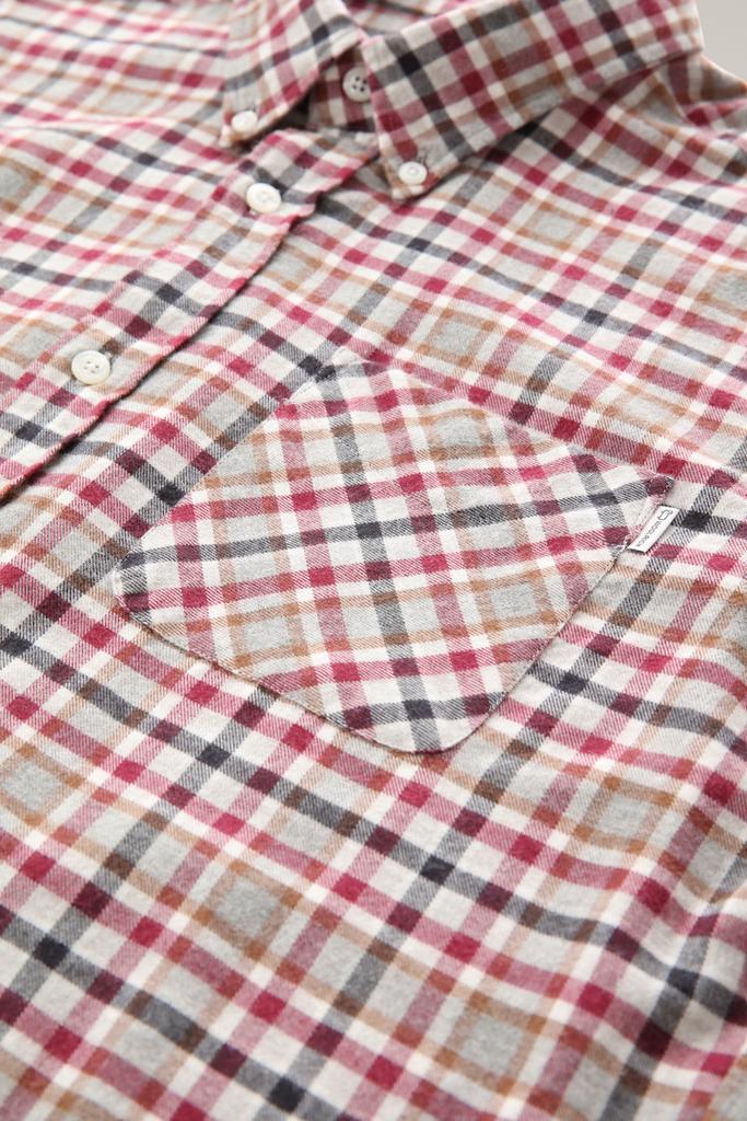 Classic Cotton-Wool Check Shirt商品第7张图片规格展示