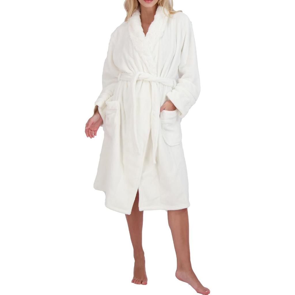 PJ Salvage Women's Luxe Ultra-soft Plush Bath Robe商品第2张图片规格展示