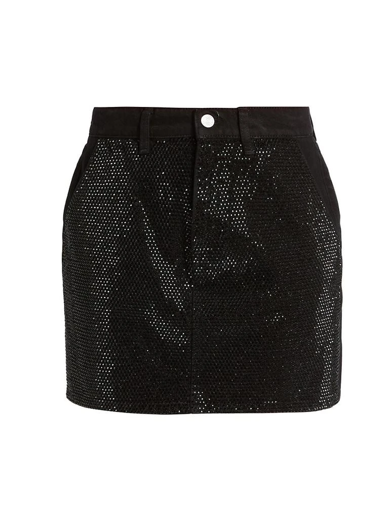 商品FRAME|Frame Atelier Studded Le Mini Skirt,价格¥1158,第1张图片