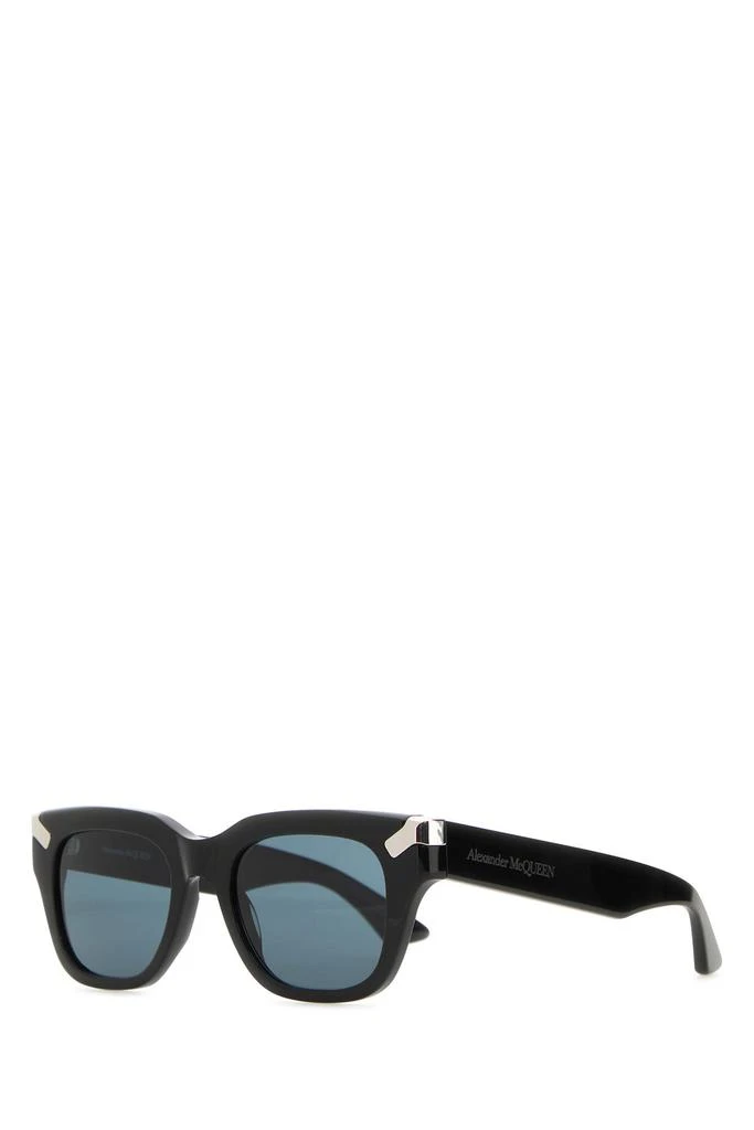商品Alexander McQueen|Black acetate Punk Rivet sunglasses,价格¥2849,第1张图片