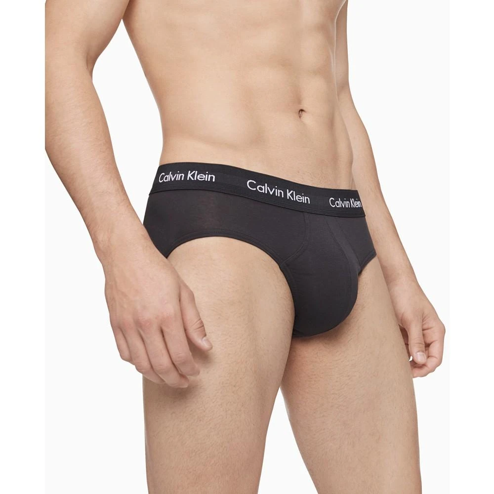 商品Calvin Klein|Men's 3-Pack Cotton Stretch Briefs Underwear,价格¥375,第4张图片详细描述