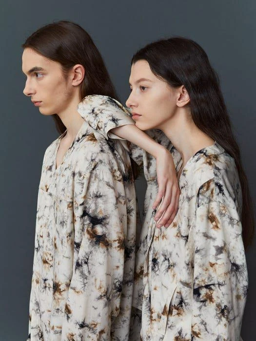 商品ATEMPO|Cozy Pajama Couple Set (Ink),价格¥2190,第5张图片详细描述