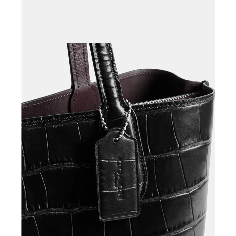 商品Coach|Embossed Croc Leather Willow Tote,价格¥2937,第2张图片详细描述