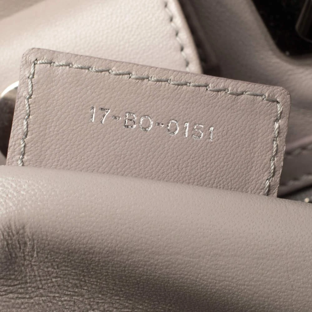 Dior Light Grey Cannage Leather Granville Chain Link Tote 商品