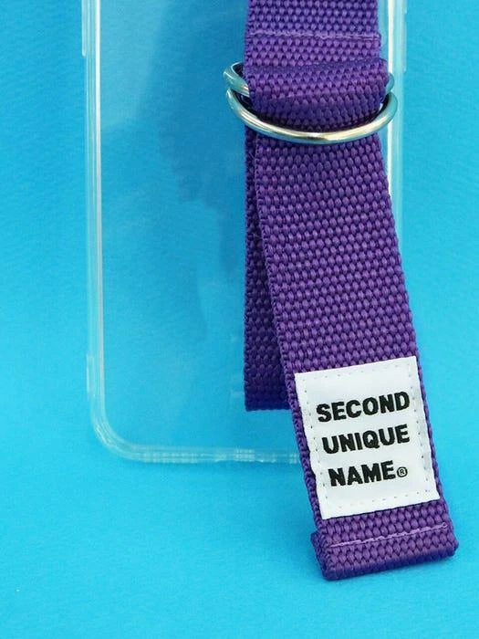 Sun Case Clear Purple Card Jelly Case 商品