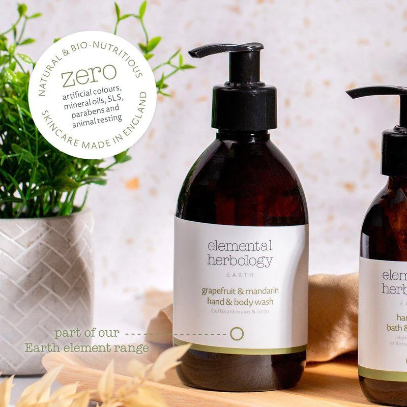 商品Elemental Herbology|Grapefruit & Mandarin Hand & Body Wash,价格¥189,第2张图片详细描述