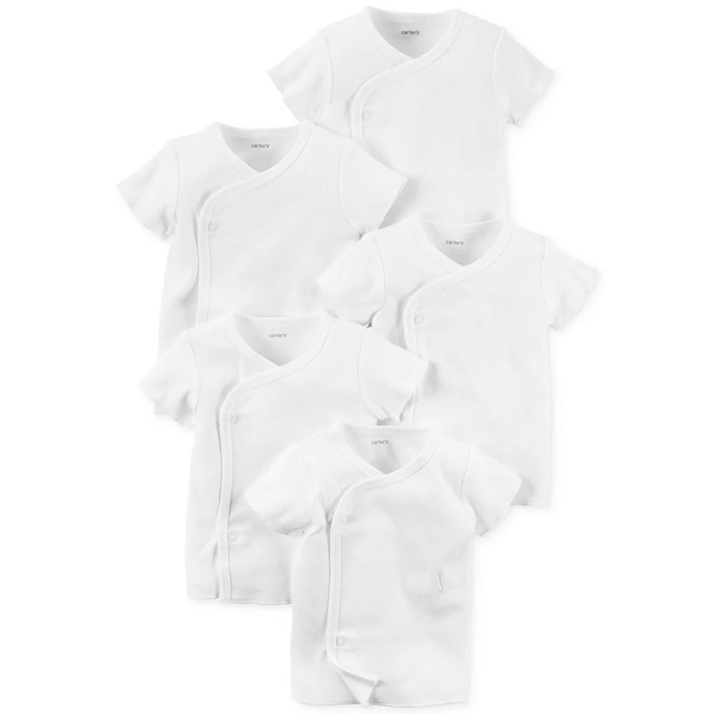 商品Carter's|Baby Boys' or Baby Girls' 5-Pack Kimono Shirts,价格¥196,第1张图片