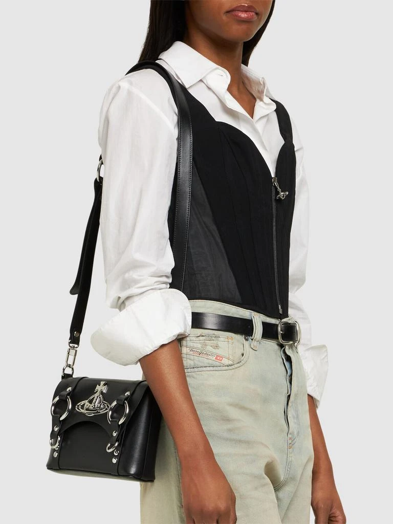 商品Vivienne Westwood|Kim Smooth Leather Crossbody Bag,价格¥5340,第1张图片