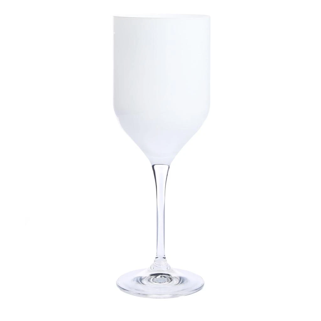 商品Classic Touch Decor|Set of 6 White Footed Wine Glasses,价格¥594,第1张图片