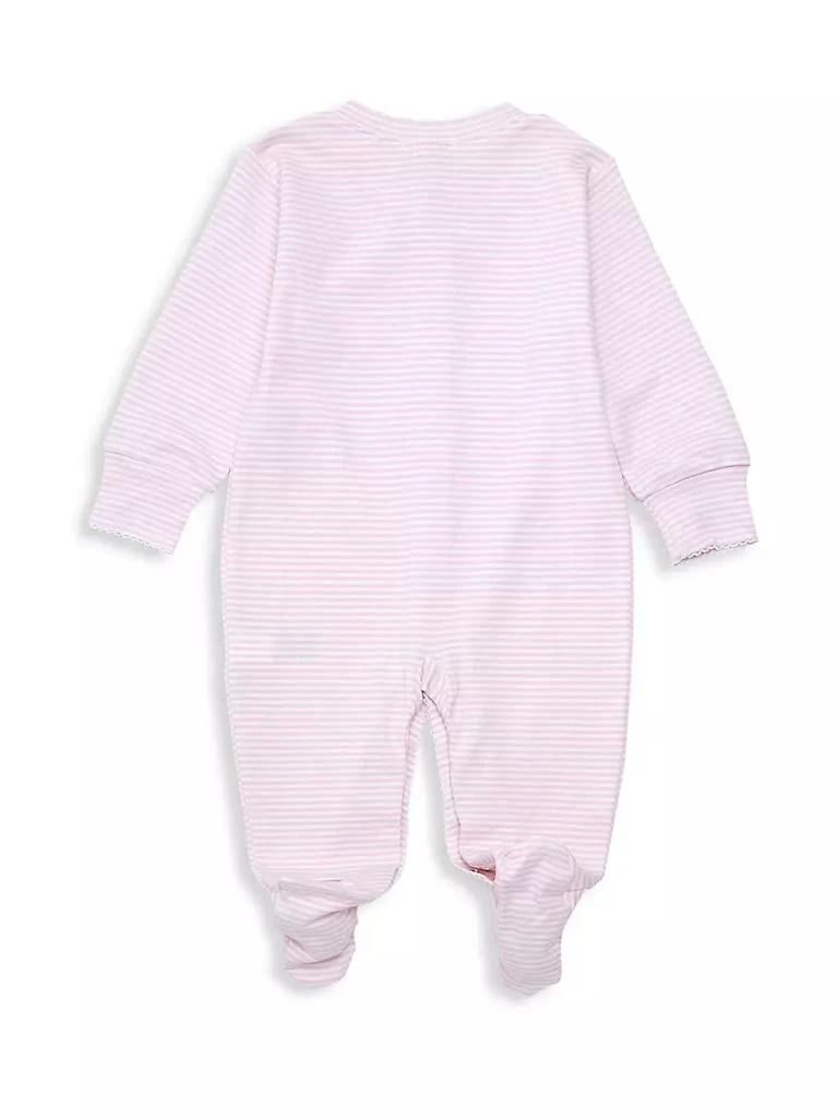 商品Kissy Kissy|Baby Girl's Stripe Cotton Footie,价格¥308,第3张图片详细描述