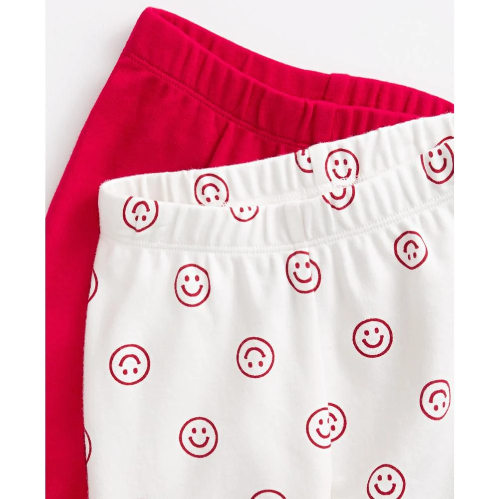 商品First Impressions|Baby Boys & Girls Smiley Splash Jogger Pants, Pack of 2, Created for Macy's,价格¥52,第3张图片详细描述