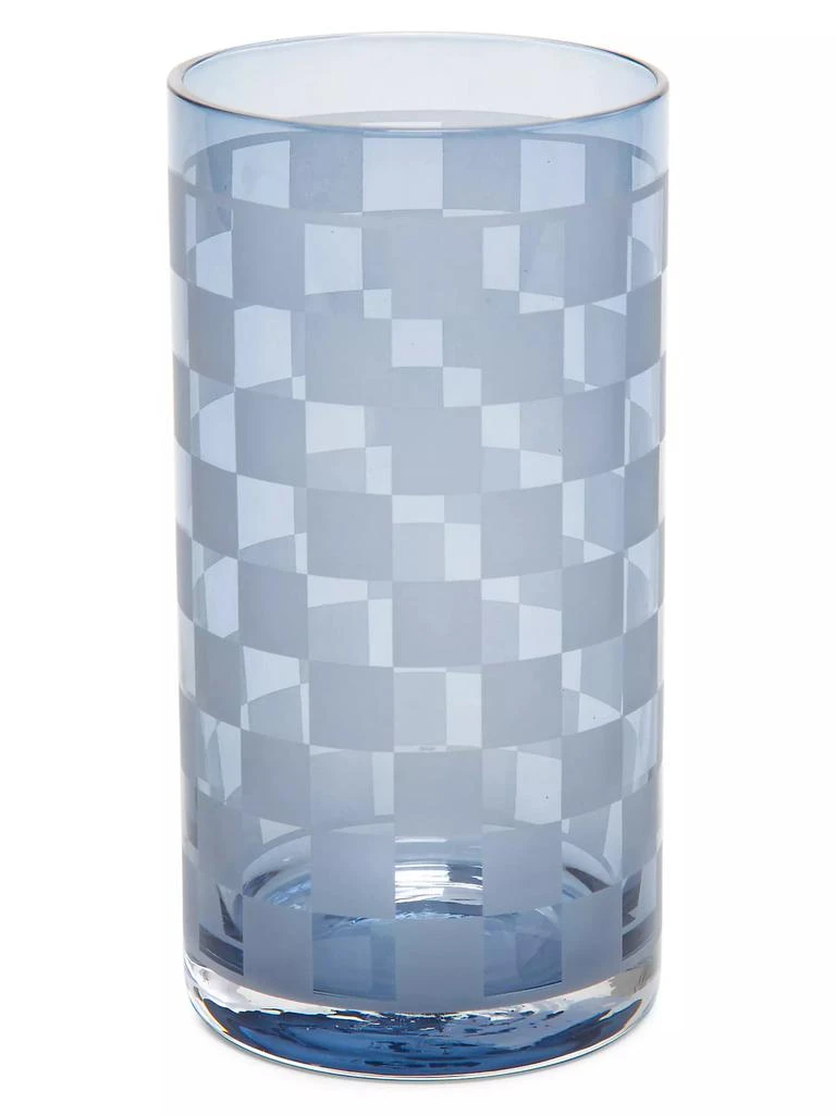商品MacKenzie-Childs|Dashing Check Highball - Set of 4,价格¥777,第1张图片