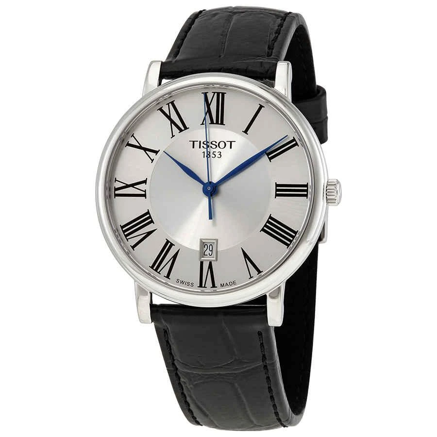 商品Tissot|Carson Premium Quartz Silver Dial Men's Watch T122.410.16.033.00,价格¥1755,第1张图片