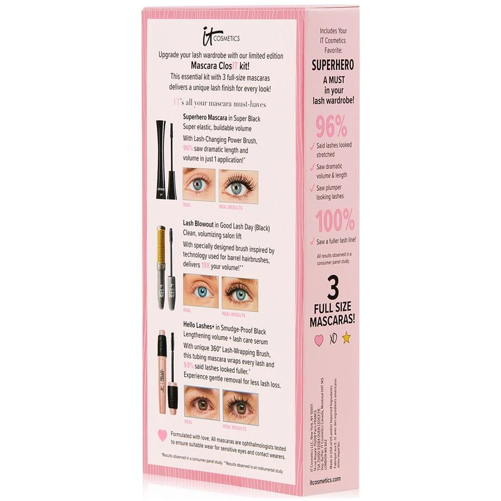 3-Pc. Mascara ClosIT Volumizing & Lengthening Full Size Gift Set 商品