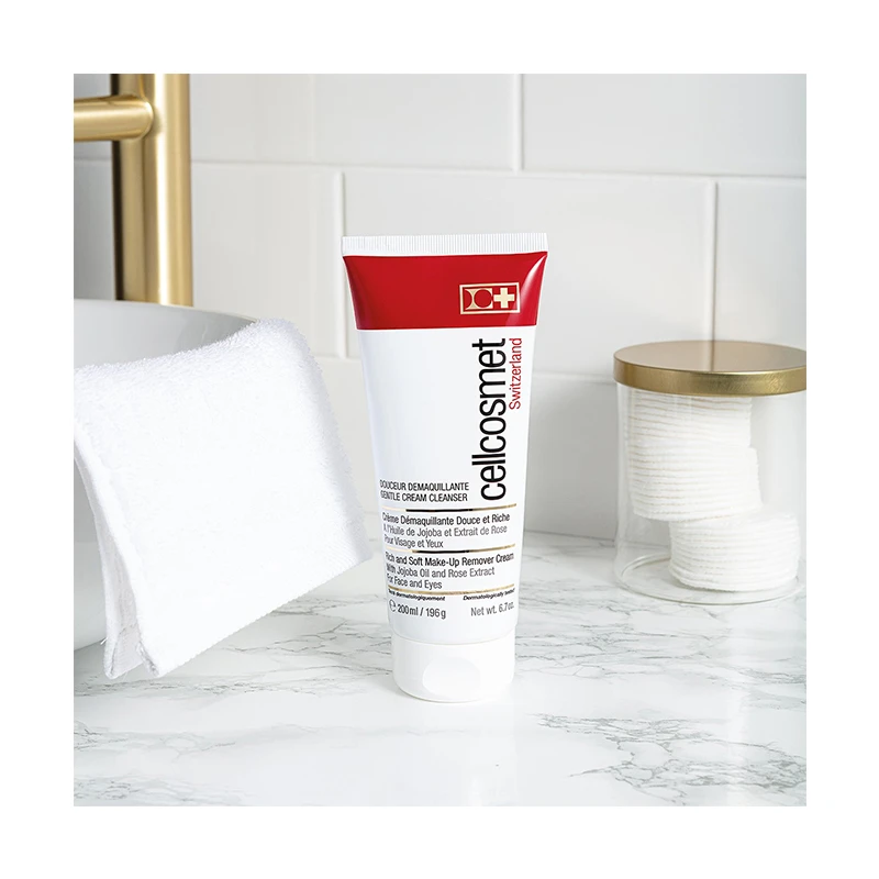 Cellcosmet瑞妍柔颜洁肤洗面奶 洁面乳清洁保湿卸妆二合一 60ml/200ml 商品