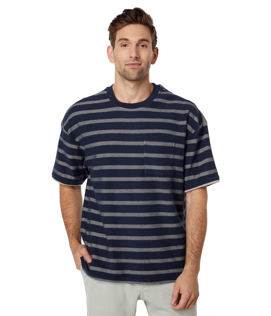 Striped Pocket T-Shirt商品第1张图片规格展示