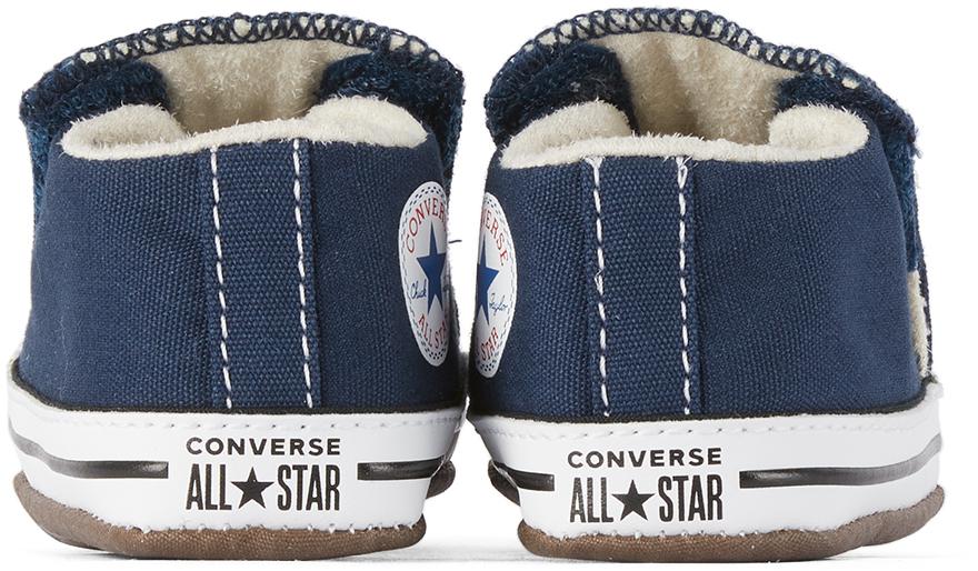 Baby Navy Easy-On Chuck Taylor All Star Cribster Sneakers商品第2张图片规格展示