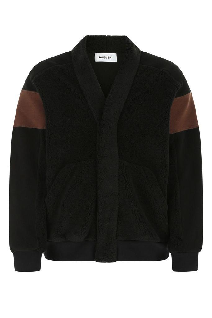 商品Ambush|AMBUSH Black Polyester Blend Cardigan,价格¥4009,第1张图片