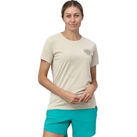 商品Patagonia|Cap Cool Daily Graphic Shirt - Lands - Women's,价格¥467,第3张图片详细描述