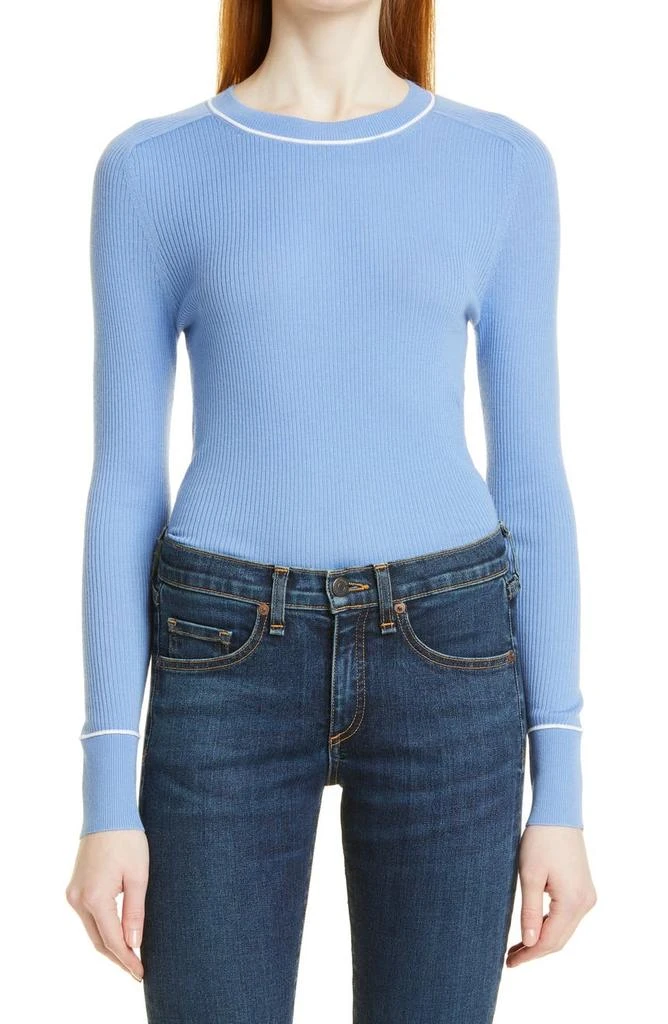 商品VERONICA BEARD|Kinnie Rib Merino Wool Sweater,价格¥1067,第1张图片