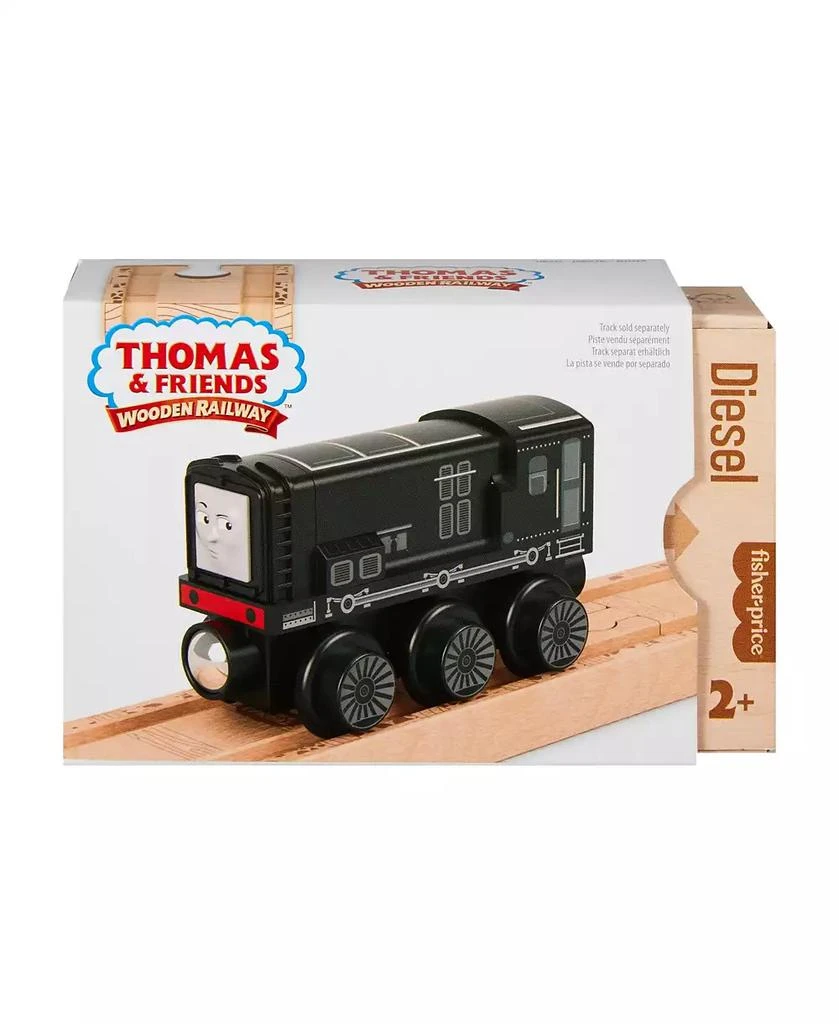 商品Fisher Price|Fisher-Price Thomas & Friends Wooden Railway Diesel Engine,价格¥90,第2张图片详细描述