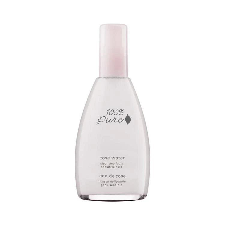 商品100% Pure|Rose Water Sensitive Skin: Cleansing Foam,价格¥735,第1张图片