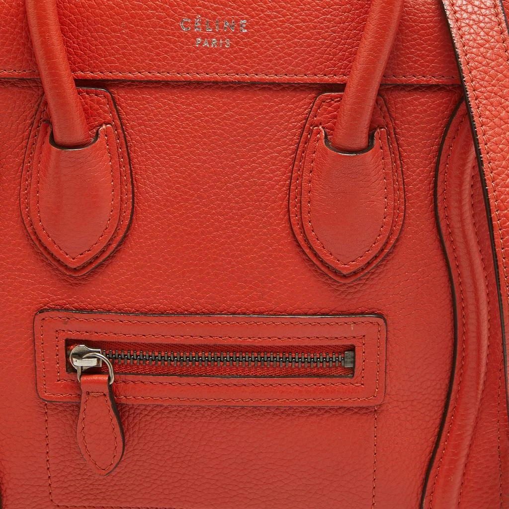 Céline Red Leather Nano Luggage Tote 商品