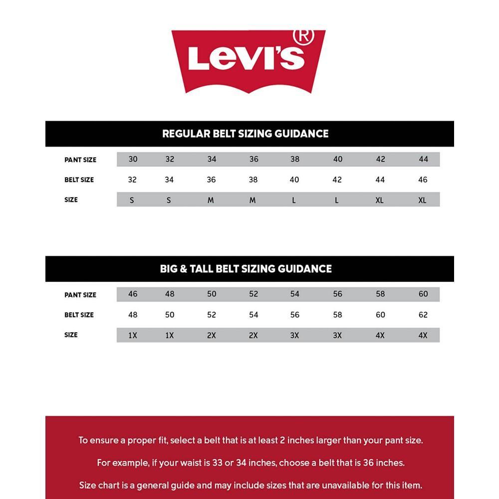 商品Levi's|Men's Smooth Leather Reversible Belt,价格¥182,第5张图片详细描述