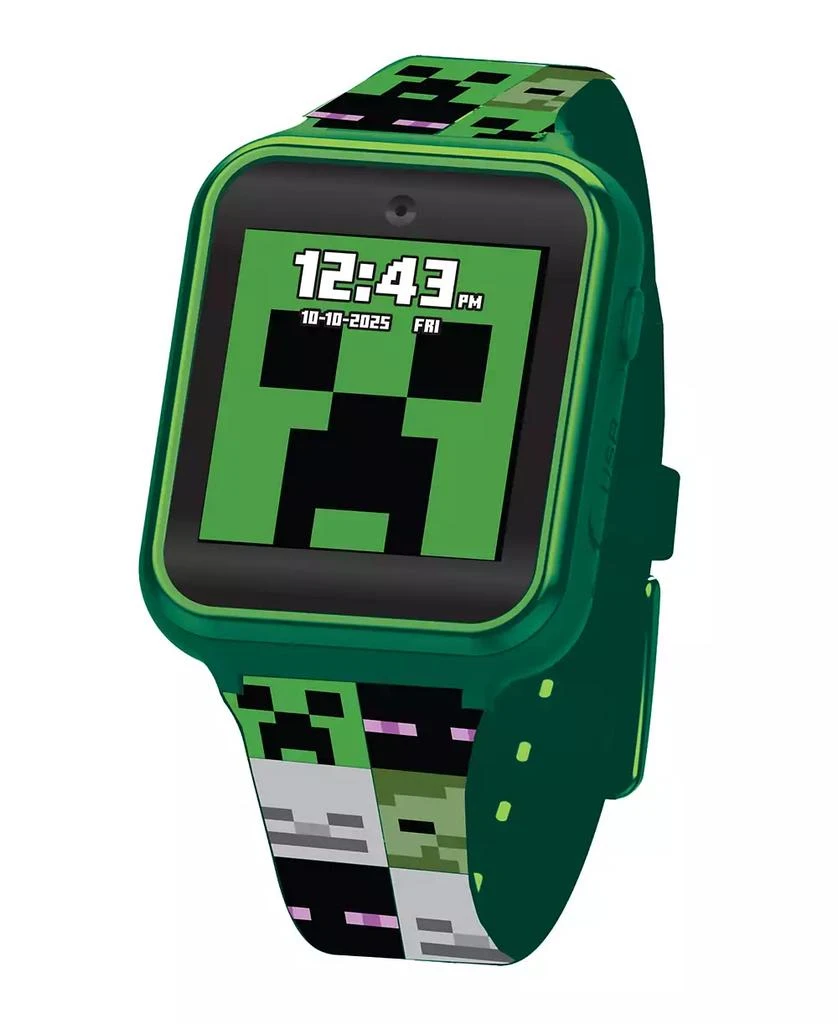 商品Minecraft|Children's Green Silicone Smart Watch 38mm,价格¥281,第1张图片