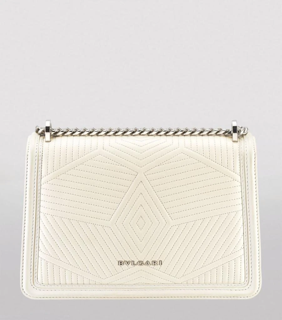 商品BVLGARI|Leather Serpenti Diamond Blast Cross-Body Bag,价格¥23305,第3张图片详细描述