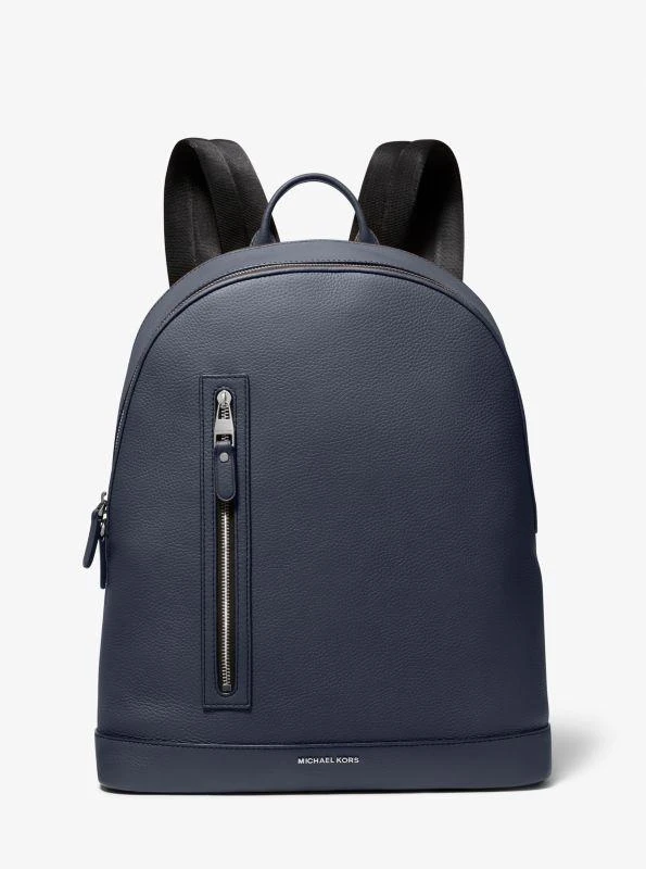 商品Michael Kors|Hudson Slim Pebbled Leather Backpack,价格¥1387,第1张图片