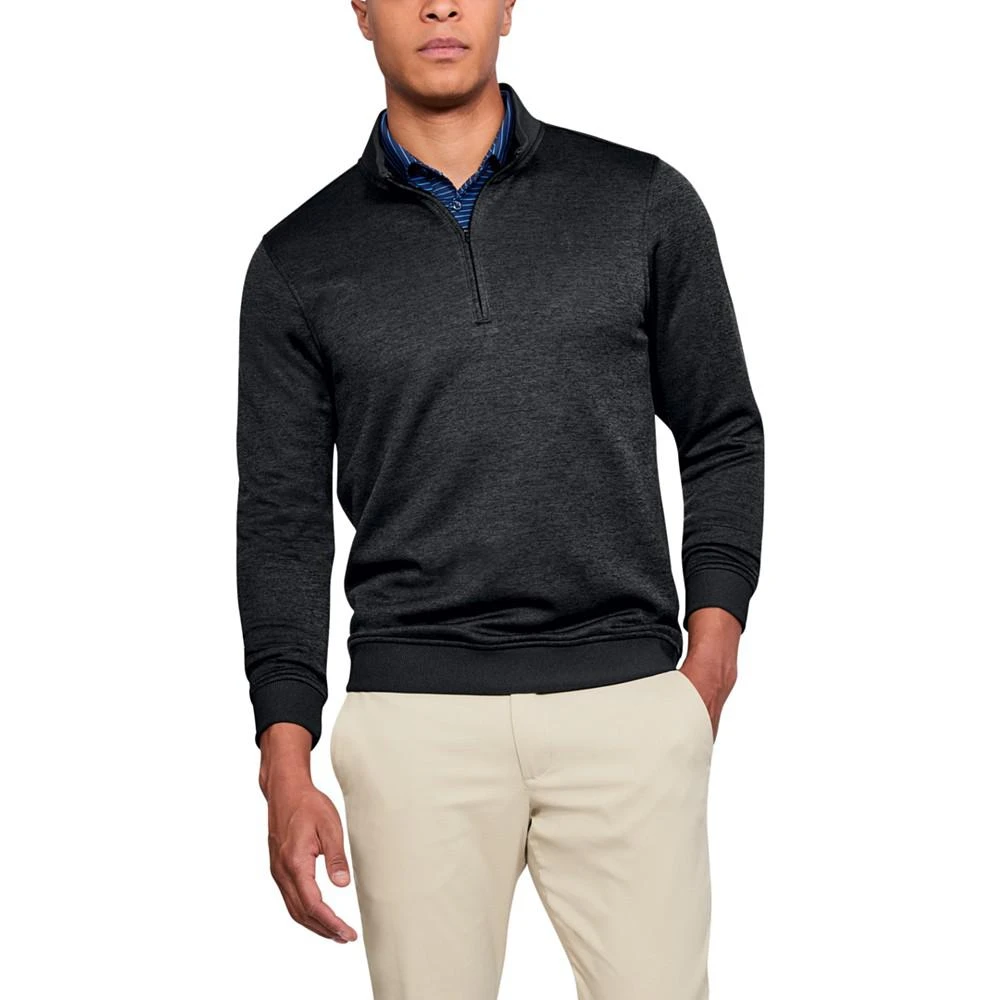 商品Under Armour|Men's Golf Quarter-Zip Storm-Fleece Sweater,价格¥214,第1张图片