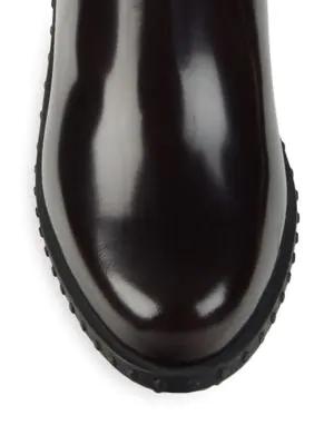 ​Women's Patent Leather Chelsea Boots商品第5张图片规格展示