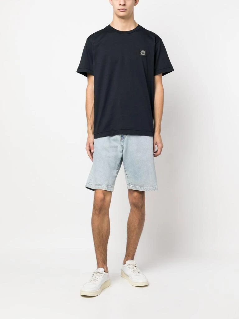 商品Stone Island|STONE ISLAND - Logo T-shirt,价格¥1559,第4张图片详细描述