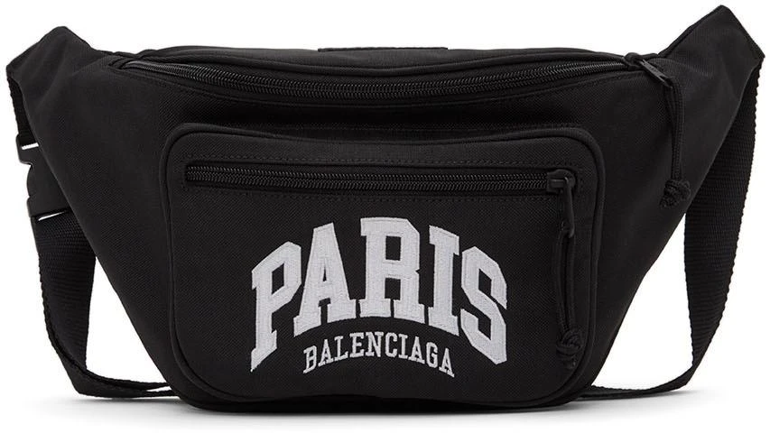 商品Balenciaga|黑色 Paris 腰包,价格¥6208,第1张图片