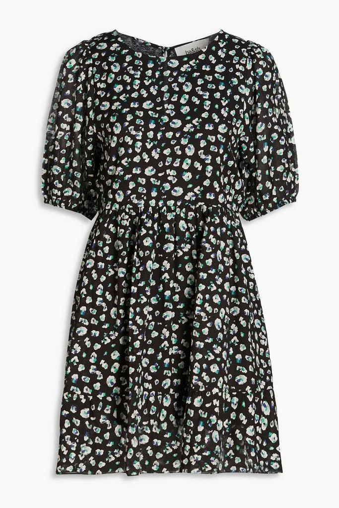 商品ba&sh|Beth printed cotton-blend voile mini dress,价格¥444,第1张图片