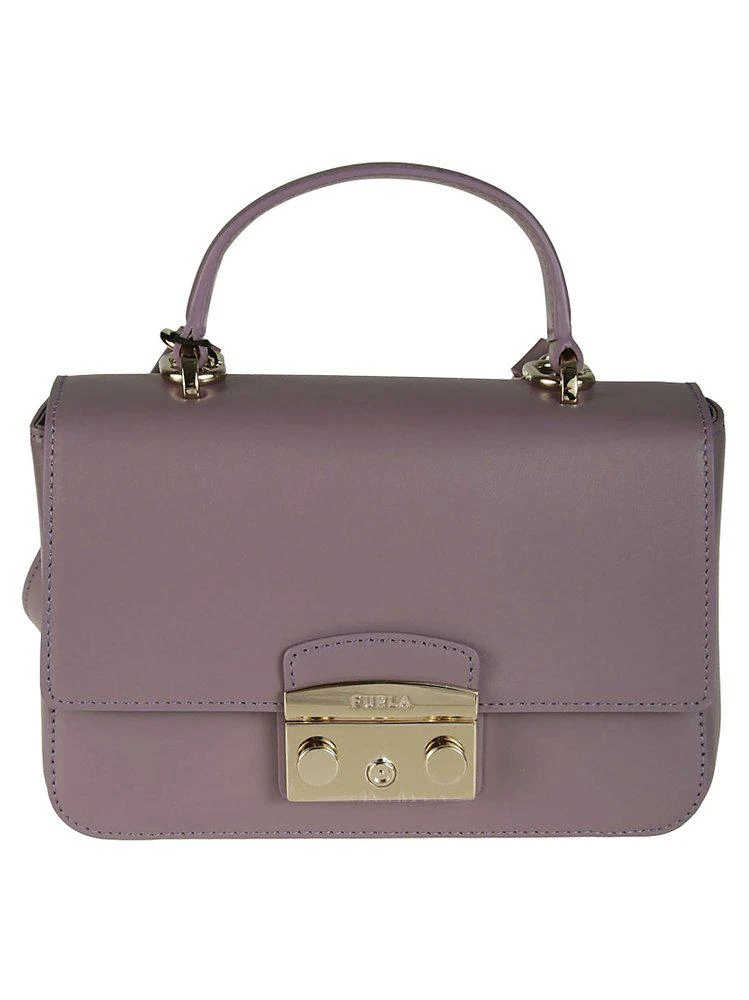 商品Furla|Furla Metropolis Push-Lock Detailed Mini Top Handle Bag,价格¥2013,第1张图片