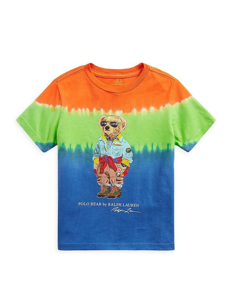 商品Ralph Lauren|Little Boy's &amp; Boy's Polo Bear Tie-Dye T-Shirt,价格¥222,第1张图片