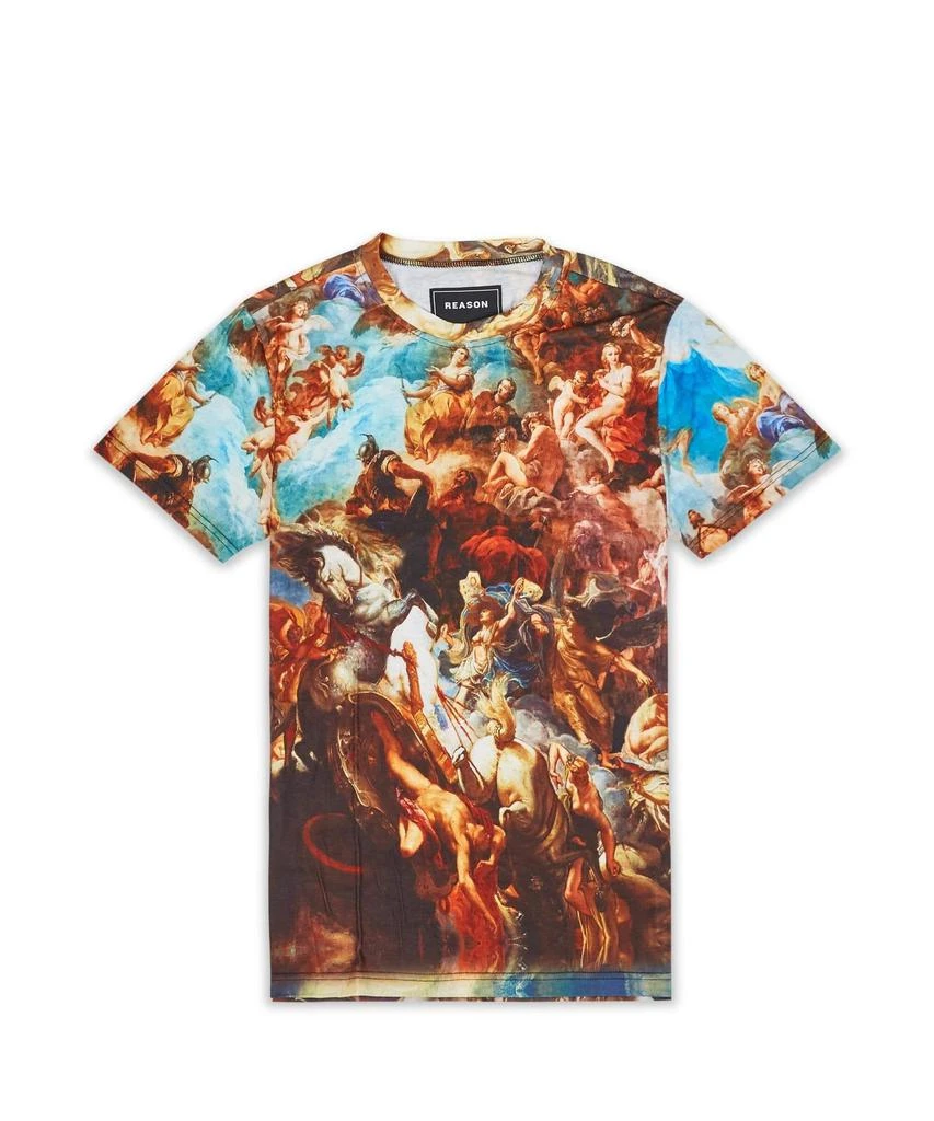 商品Reason Clothing|RENAISSANCE ALLOVER PRINT TEE,价格¥120,第4张图片详细描述